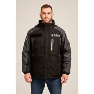 This is a Latest Vogue Weather Gear Men's Jacket  Water Resistant Fabric Size S